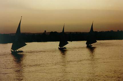 Sailing on the Nile