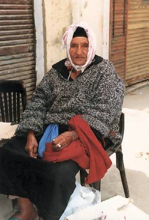 a woman at the market