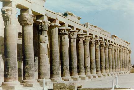 The columns of Philae
