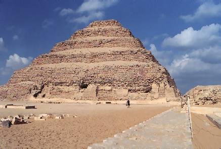 The Step Pyramid at Saqqara